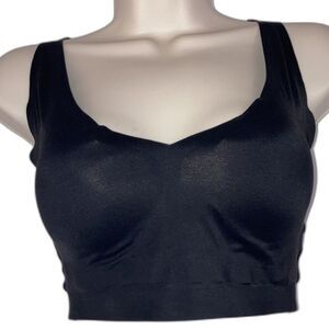 Soma Enbliss Racerback Bralette Black Lightly Lined Womens Large